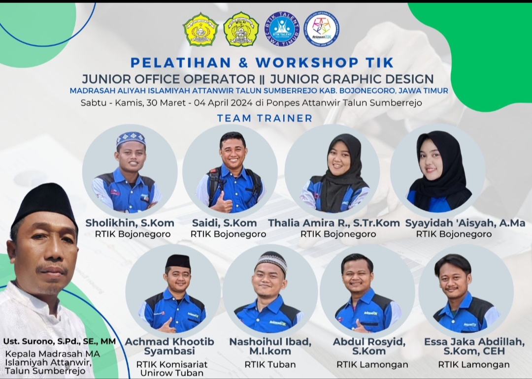 Pelatihan dan Workshop TIK di MA Islamiyyah Attanwir